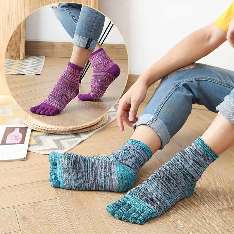 1/6 Pairs Boneless Sweat Absor - Toe Sock Split 评论和价格