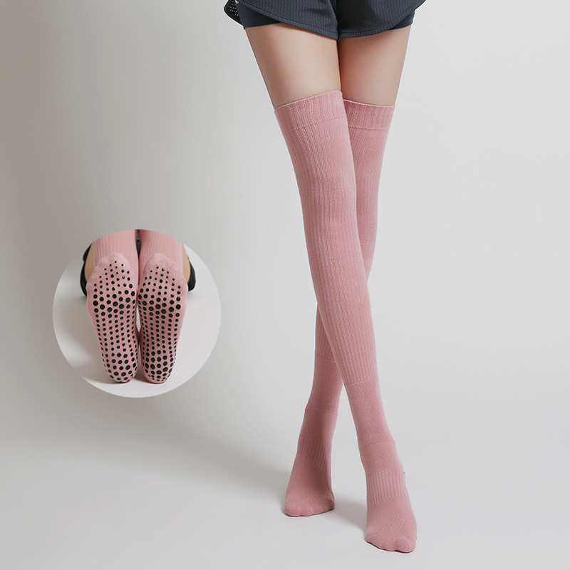 Women Non-slip Yoga Socks Long - Grip Sock Yoga 评论和价格