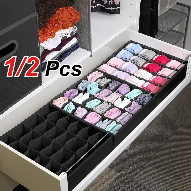 1/2 PCS Sock Underwear Separat - Sock Organizer Tray 评论和价格