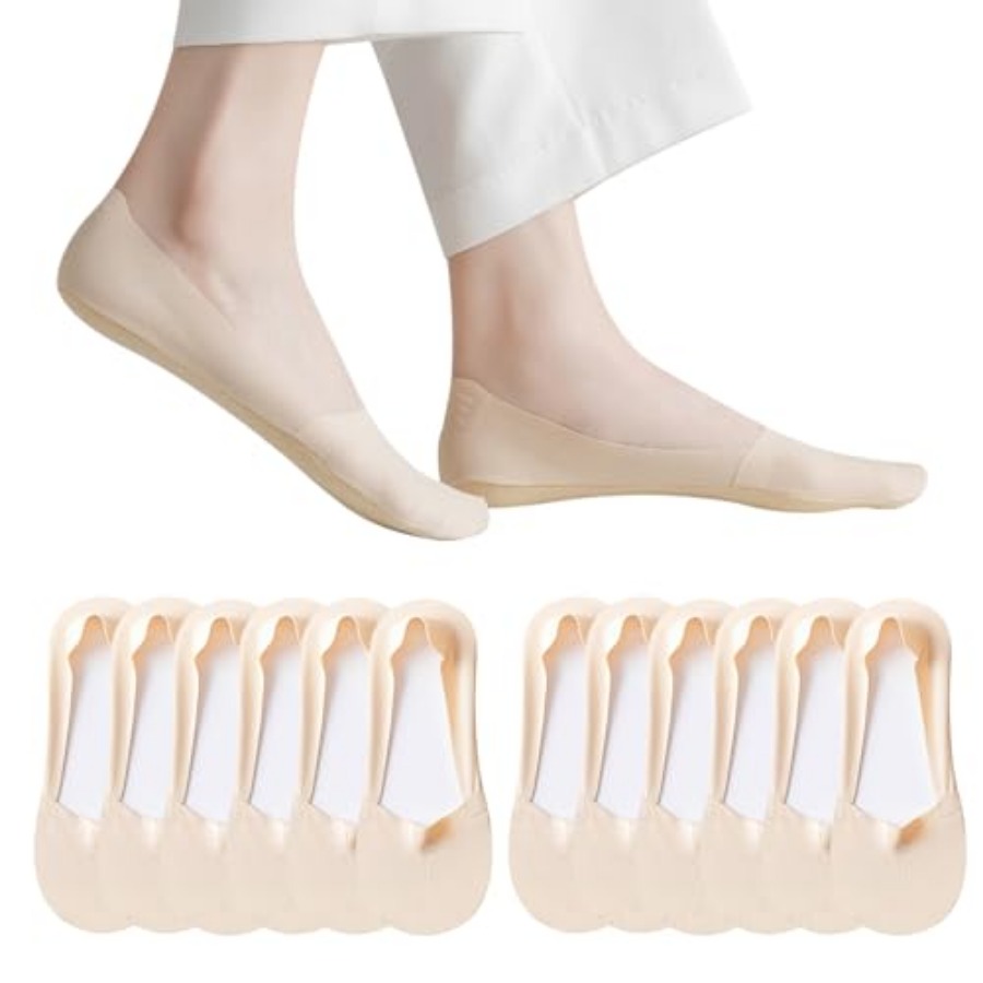 Caudblor Thin No Show Socks Wo - Invisibility Sock Loafer 评论和价格