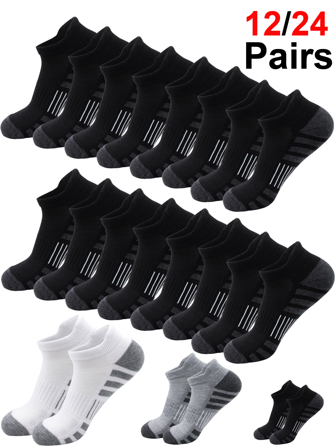 Unisex Cushioned Breathable An - Ankle Sock Low Cut 评论和价格