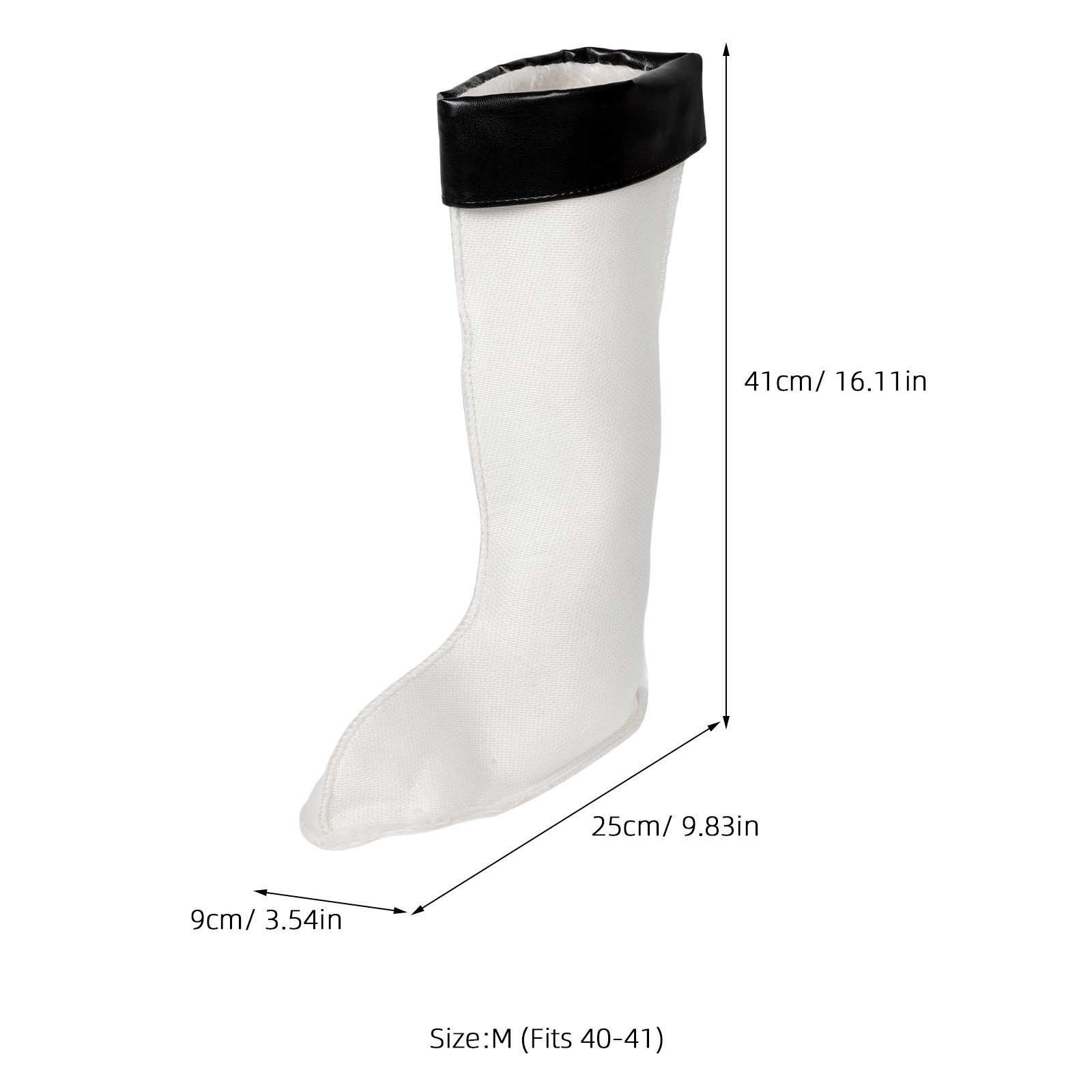 1Pair Warm Winter Rain Boot Li - Thermal Sock Winter 评论和价格