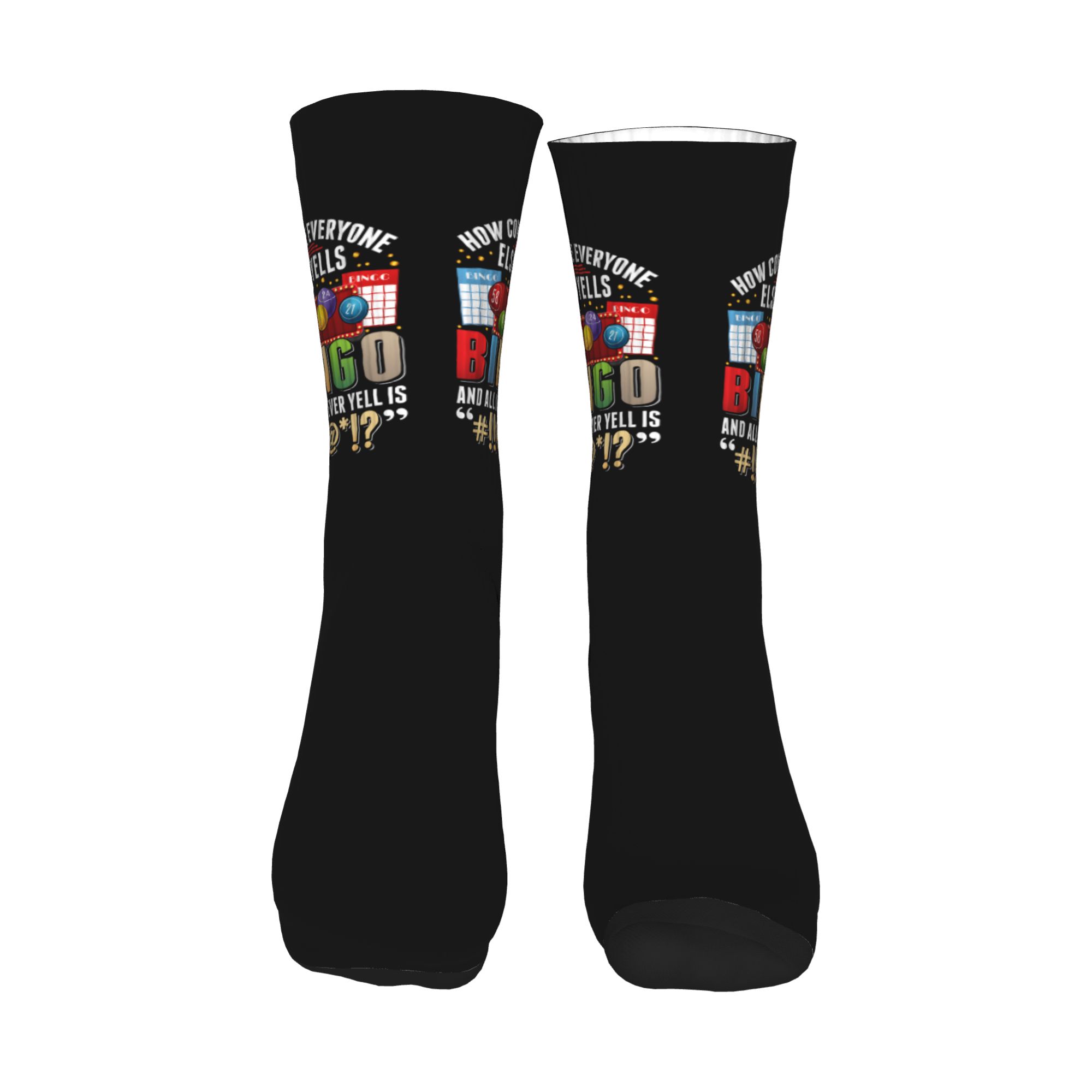Bingo Player Humor Sarcastic Q - Dress Sock Men 评论和价格