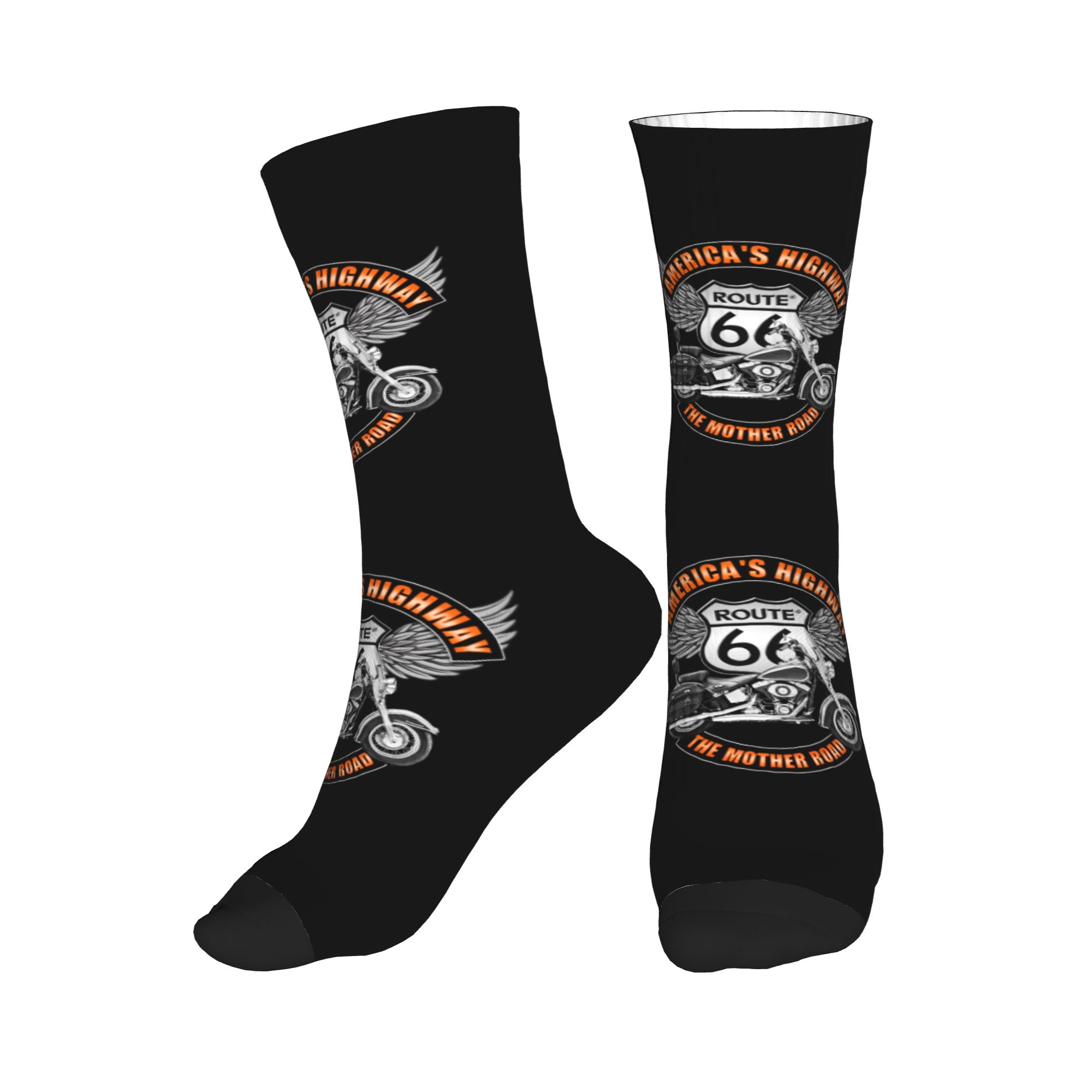 Cute Men's Americas Highway Ro - Dress Sock Men 评论和价格