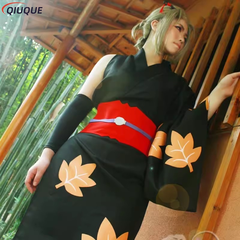 Tsukuyo Cosplay Costume Wig Ku - Fishnet Stocking Women 评论和价格