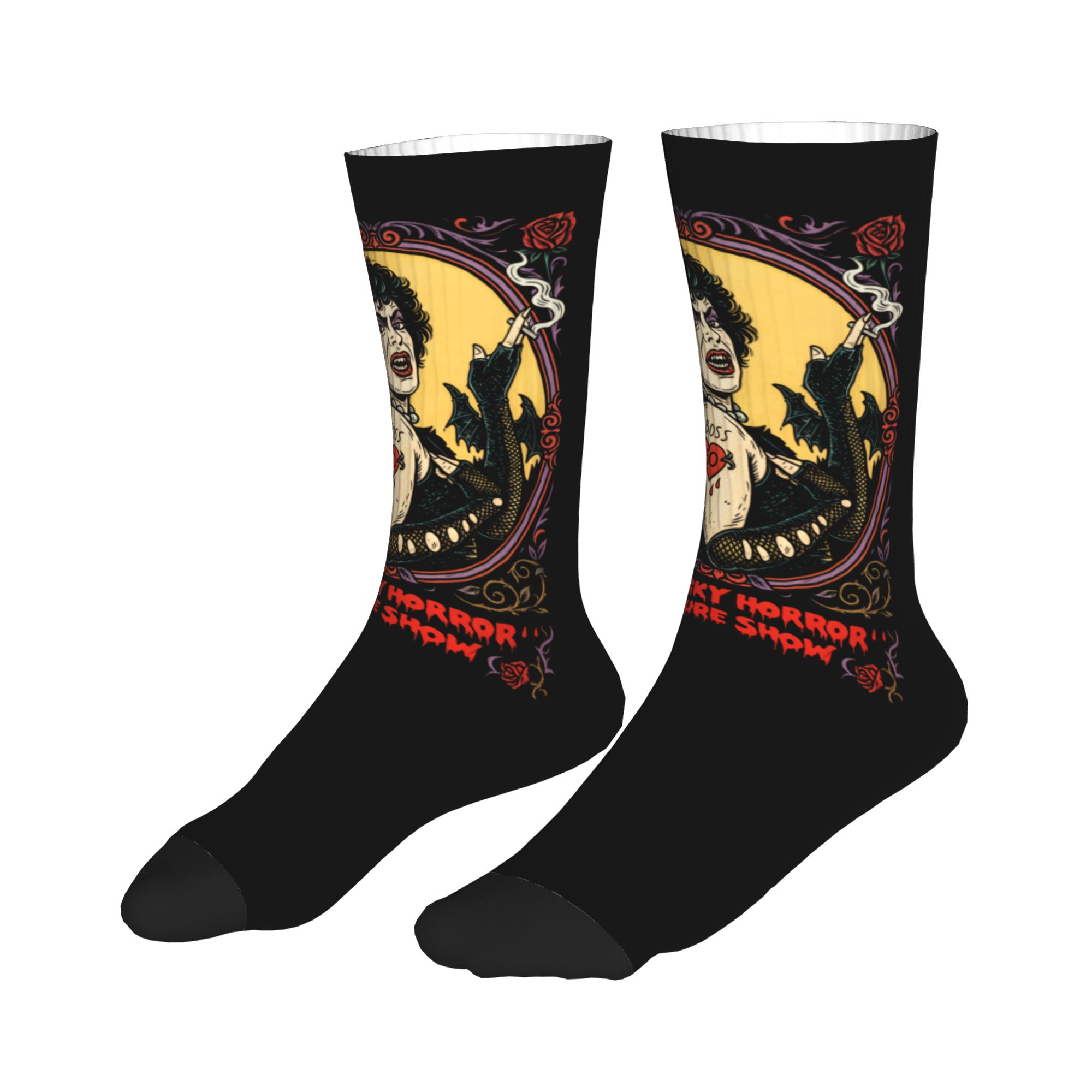 Fun Printed The Rockys Horror  - No Show Sock Women 评论和价格