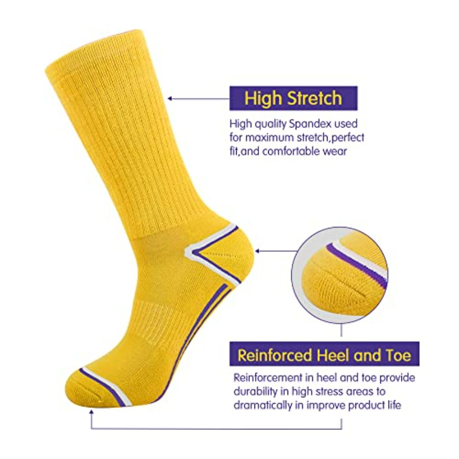 Mens 6 Pack Athletic Performan - Athletic Sock Cushion 评论和价格