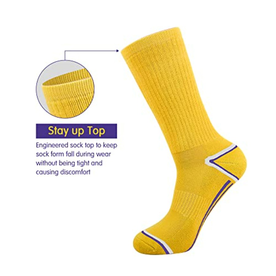 Mens 6 Pack Athletic Performan - Athletic Sock Cushion 评论和价格