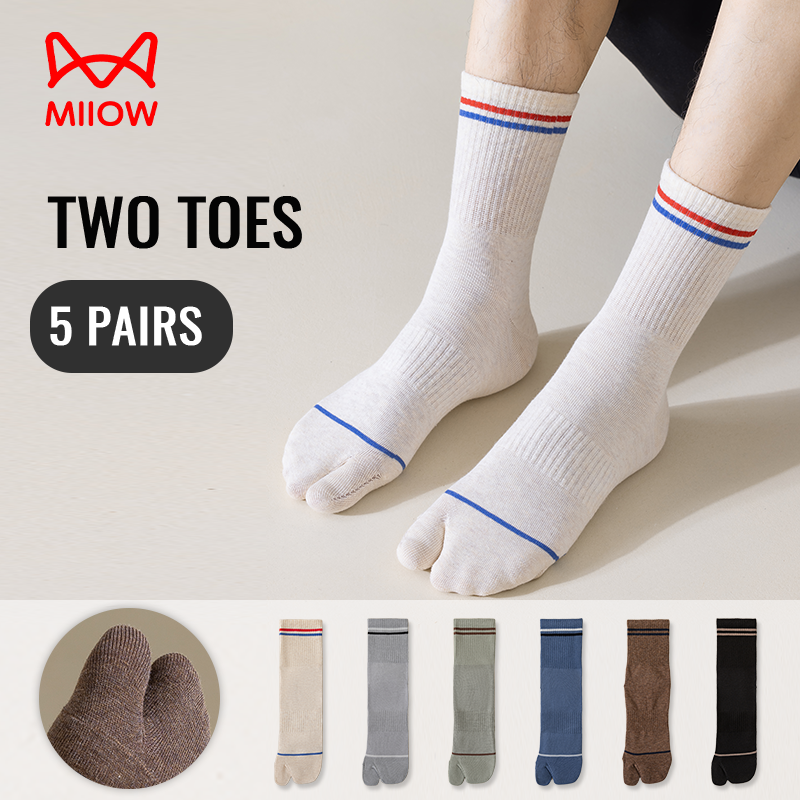 MiiOW Japanese Tabi Socks Spli - Toe Sock Split 评论和价格