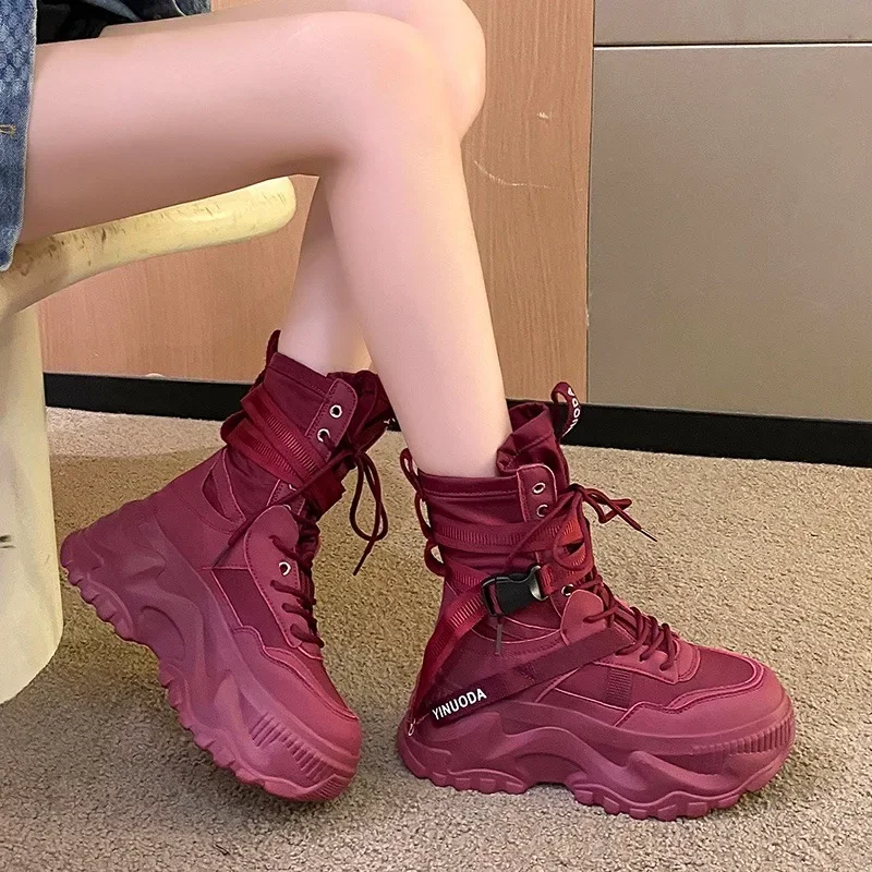 Fashion Women Chunky Platform  - No Show Sock Women 评论和价格