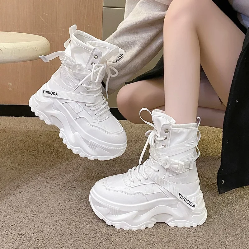 Fashion Women Chunky Platform  - No Show Sock Women 评论和价格