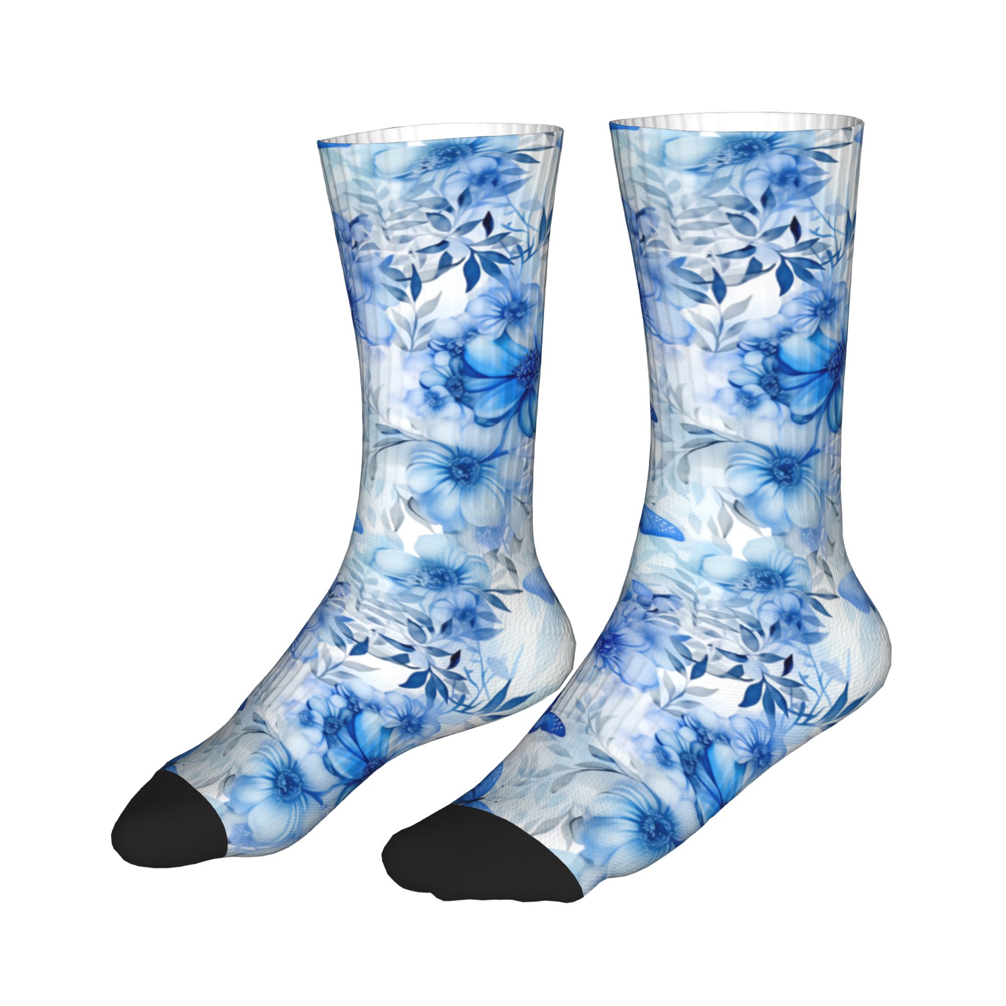 Blue Butterfly Ballet  Dress S - Dress Sock Men 评论和价格