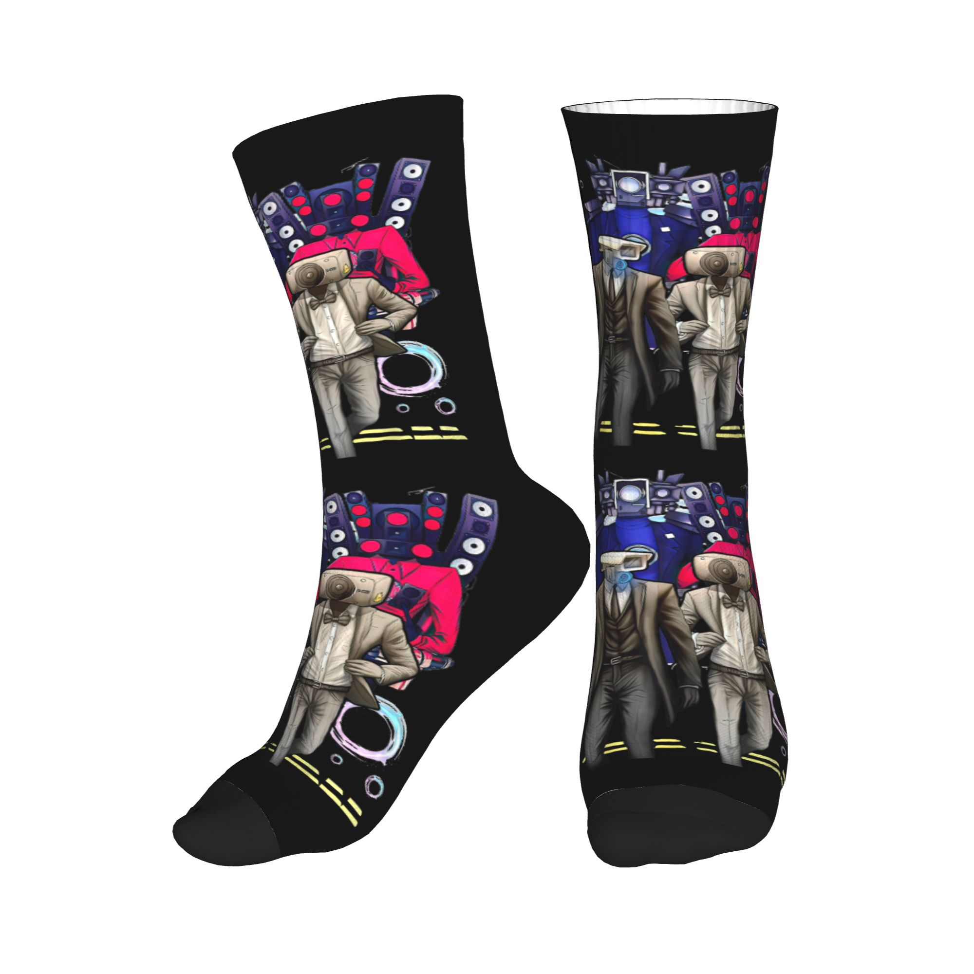 Hot Game Titan Speakerman Skib - Dress Sock Men 评论和价格