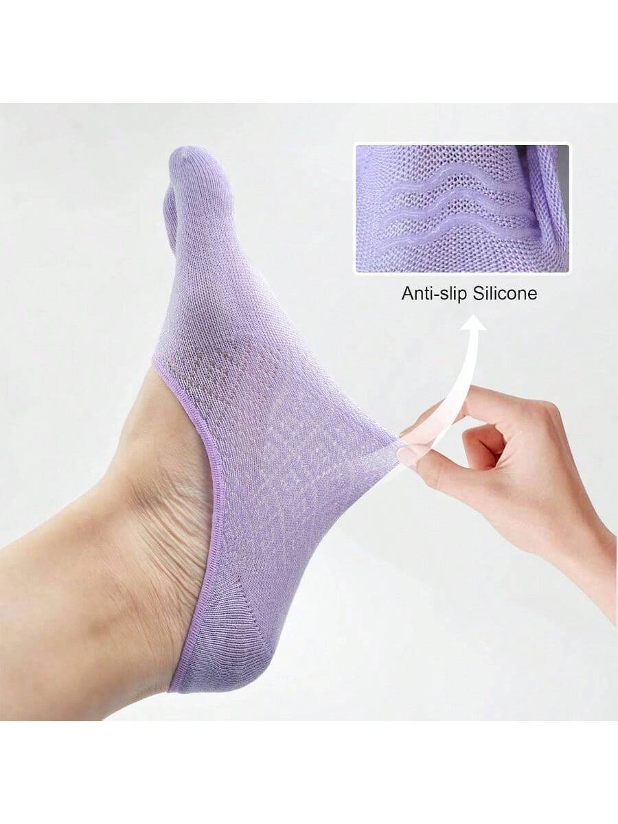 No Show Five Finger Toe Socks  - No Show Sock Women 评论和价格