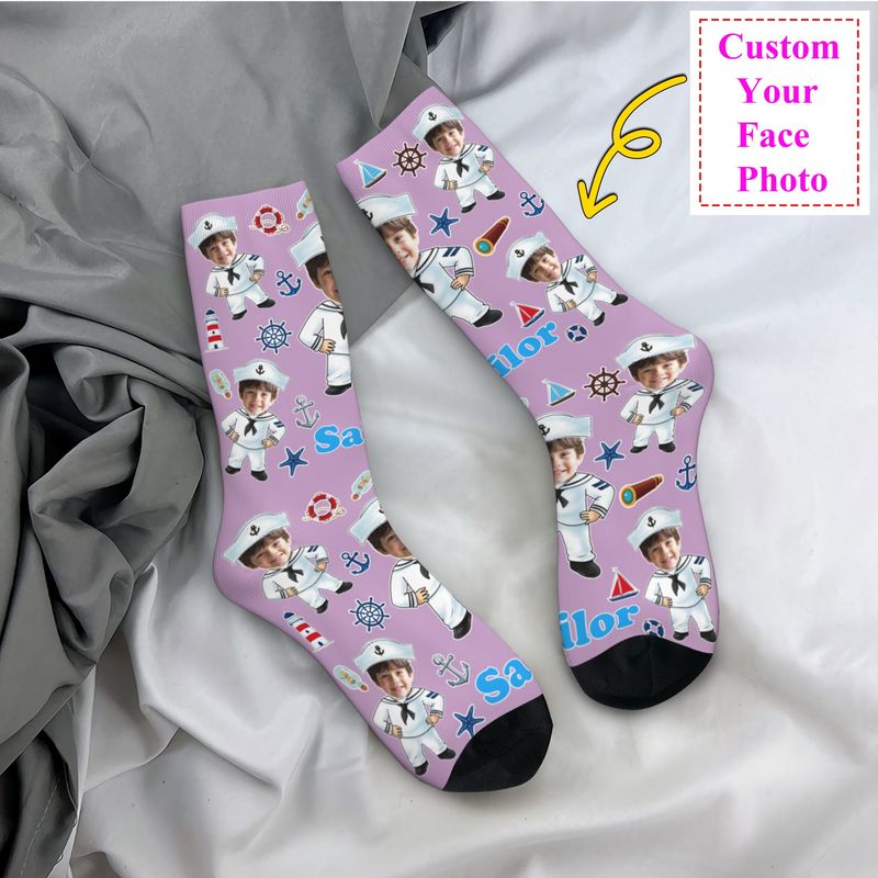 Funny Sailor Nautical Captain  - Dress Sock Men 评论和价格