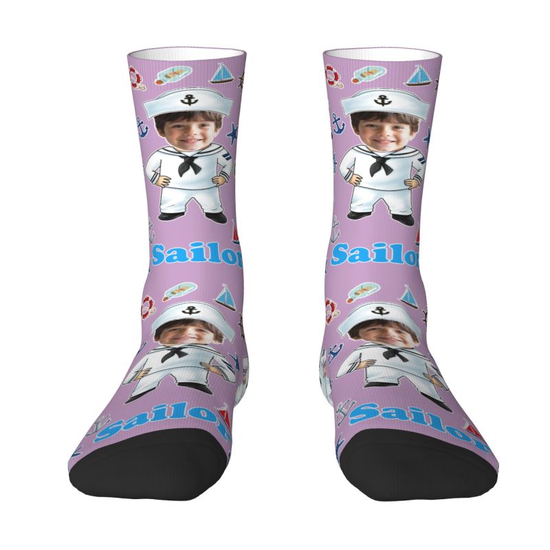 Funny Sailor Nautical Captain  - Dress Sock Men 评论和价格