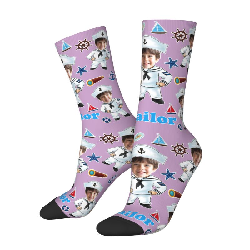 Funny Sailor Nautical Captain  - Dress Sock Men 评论和价格